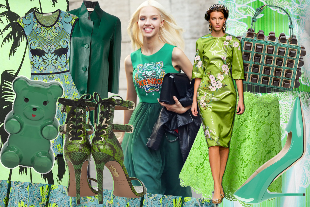 Fifty shades of green