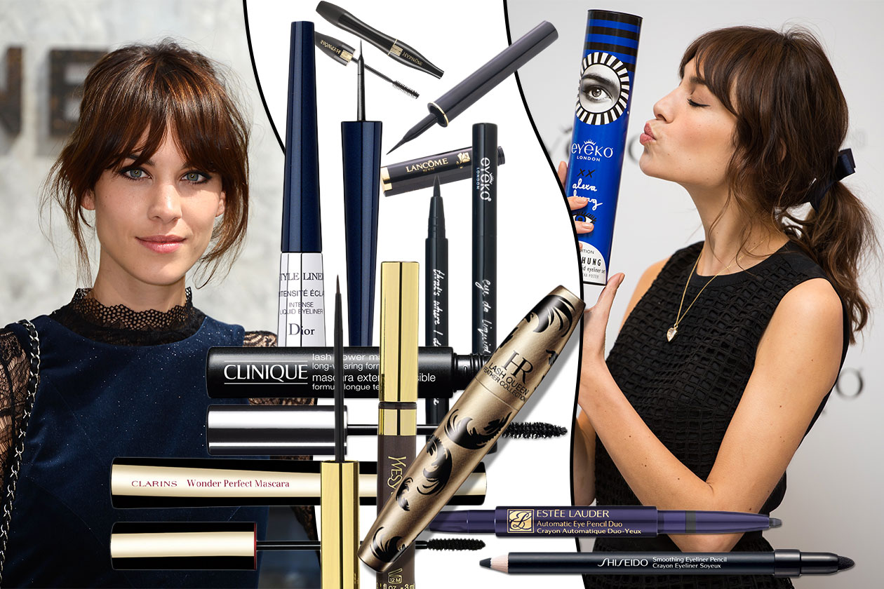 Alexa Chung: i beauty look con eyeliner e sguardo da gatta