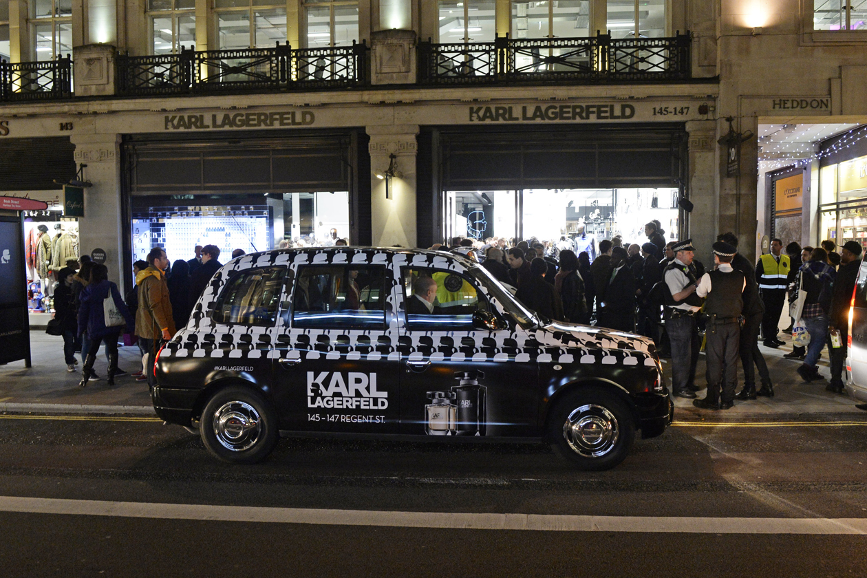 KARL LAGERFELD TAXI