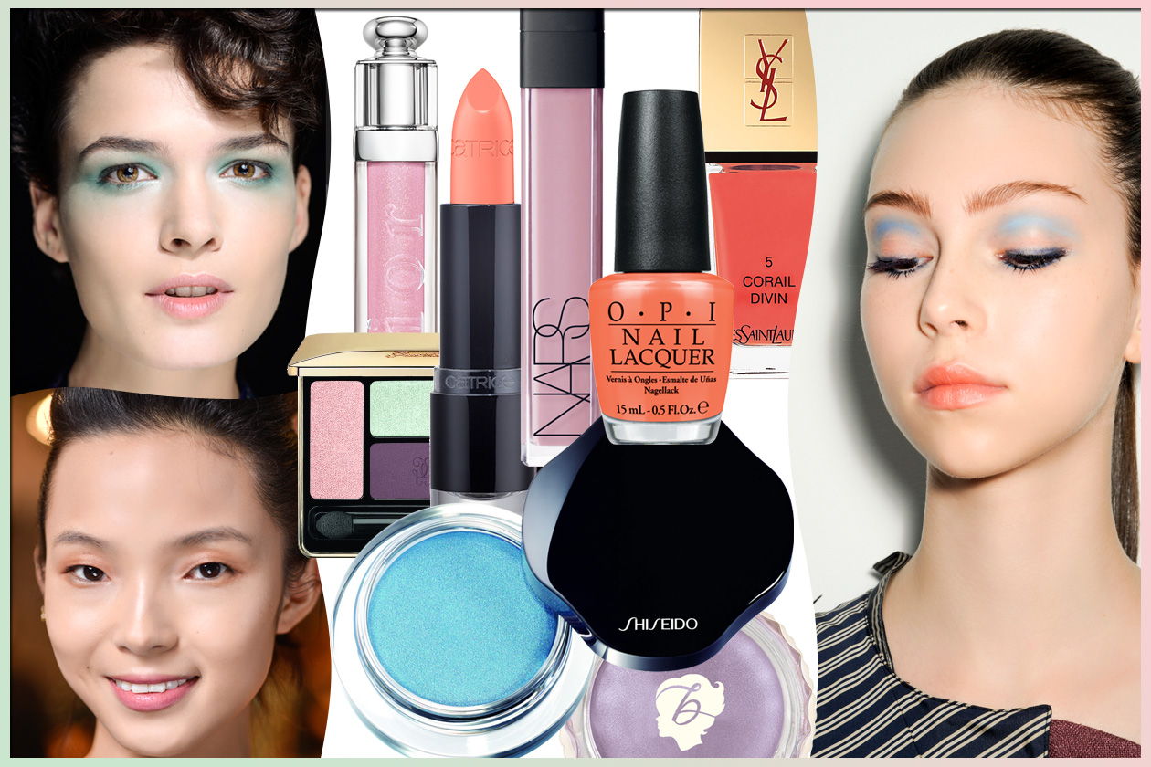 Make up pastello: i prodotti per occhi, labbra e mani