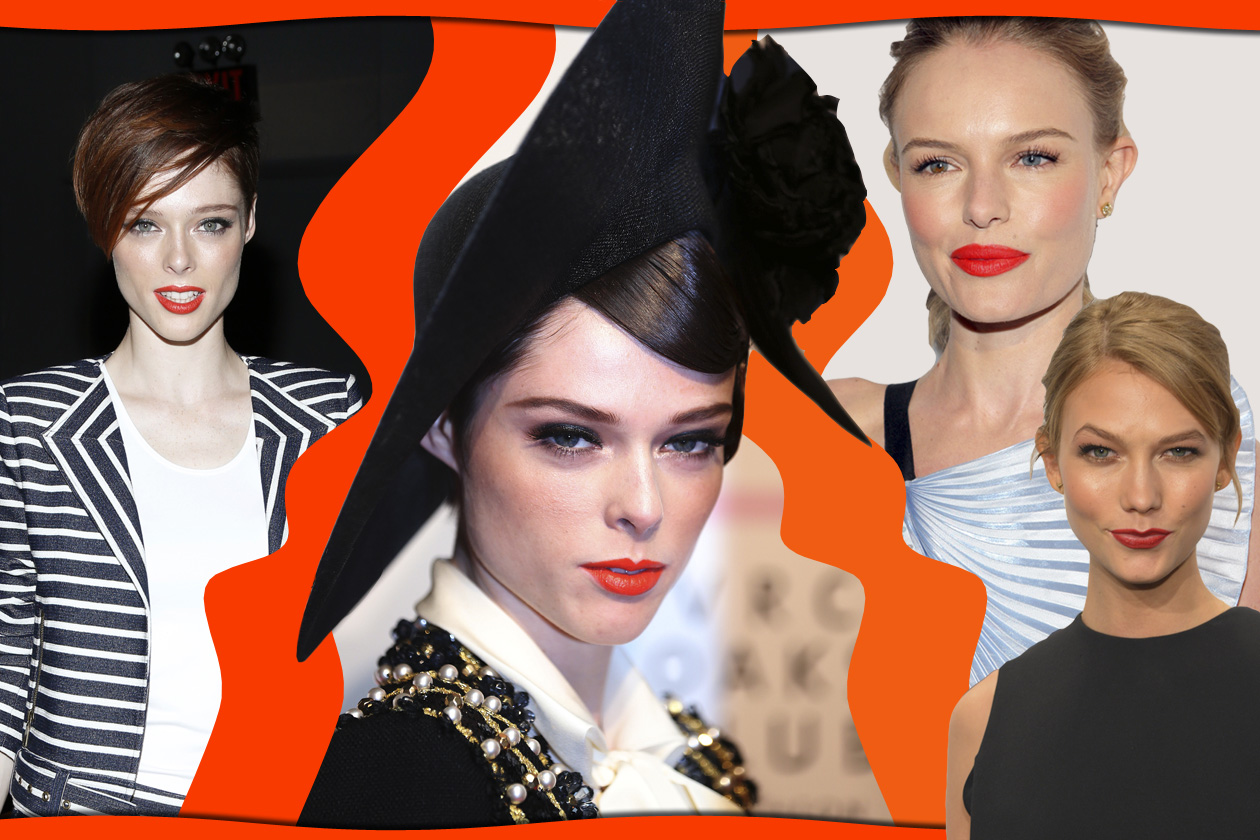 Rossetto arancione: non il classico lipstick rosso per le dive da red carpet
