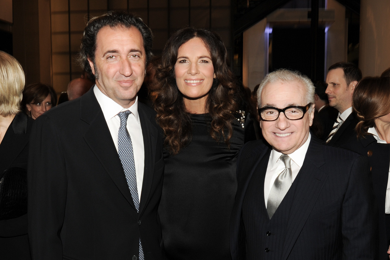 Un party pre-Oscar firmato Armani per Paolo Sorrentino e Martin Scorsese