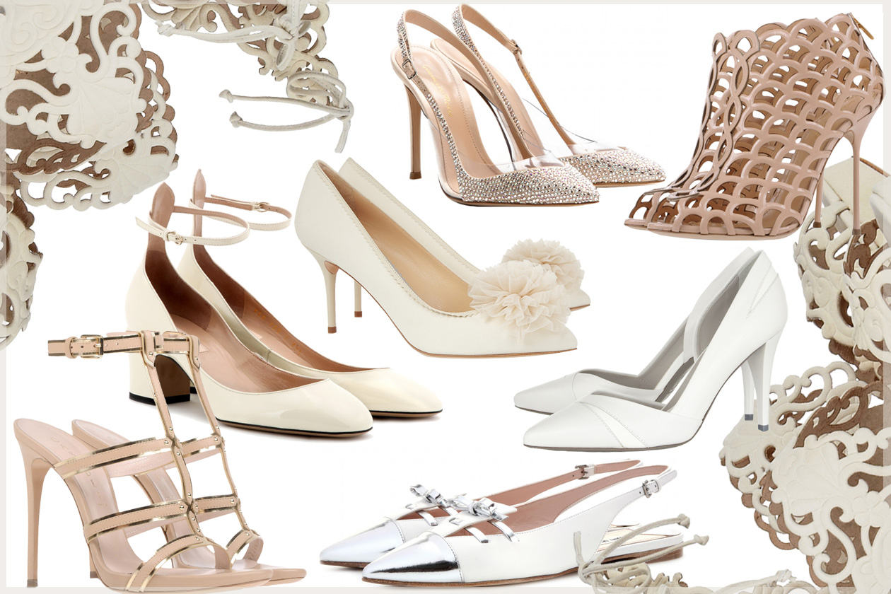 Scarpe e sandali per la sposa: i modelli del momento