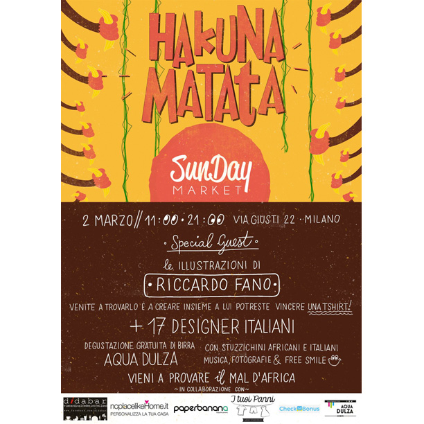 SunDay Market inaugura oggi con un evento ispirato all’Africa