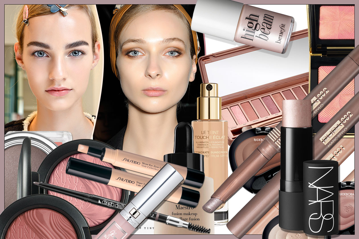 BEAUTY GLOWING NUDE MAKE UP 00 Cover collage