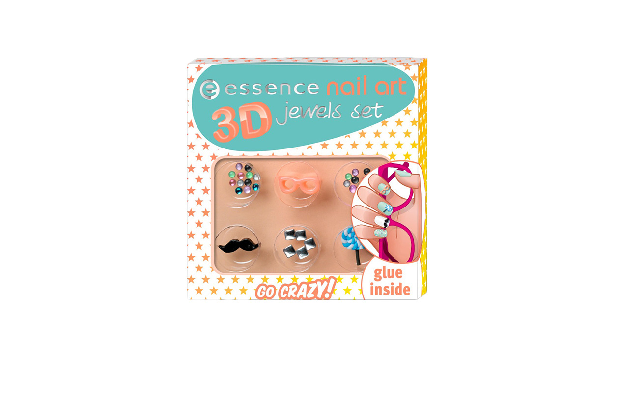 Beauty unghie effetti speciali Essence 3D Jewels GoCrazy