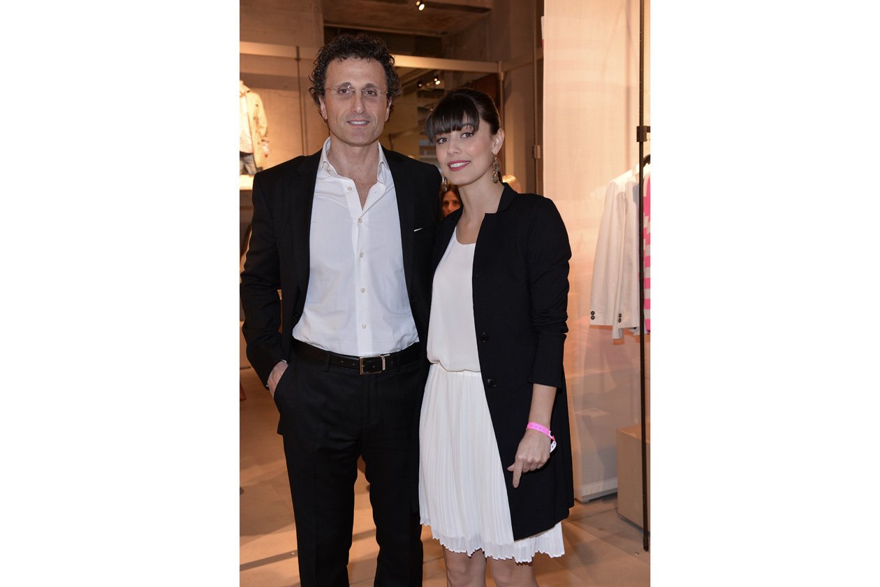 CEO Benetton Group Biagio Chiarolanza e Alessandra Mastronardi