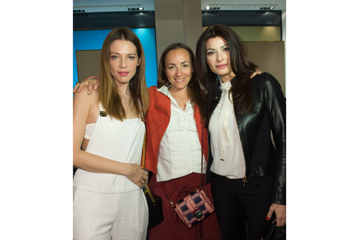 Gaia Trussardi, Camila Raznovich e Ilaria D’Amico