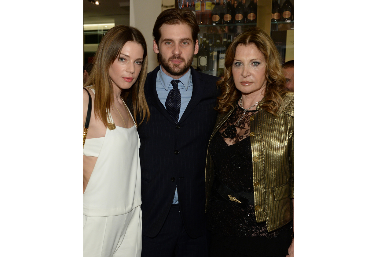 Gaia Trussardi, Tomaso Trussardi e Maria Luisa Trussardi