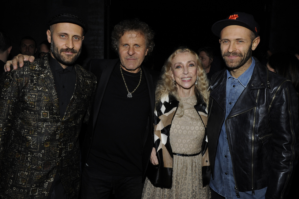 andrea rosso;renzo rosso;franca sozzani;stefano rosso MRC4438