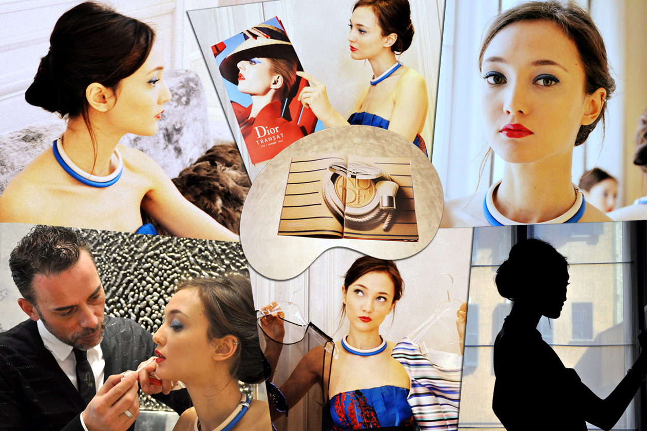 Dior Transat: una collezione make up frizzante di colori interpretata dalla nostra It Girl Maria