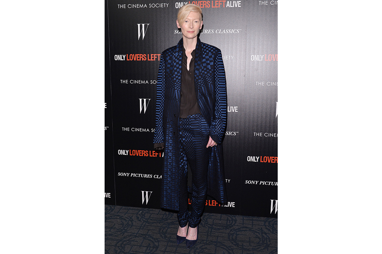 FASHION Tilda Swinton haider ackermann only lovers left alive nyc