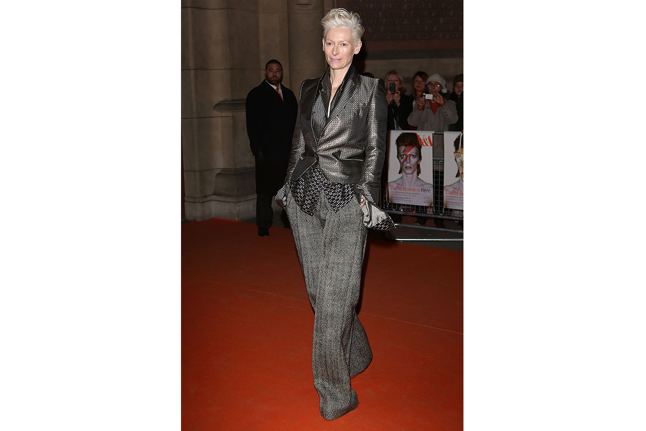 FASHION Tilda Swinton haider david bowie is exhi