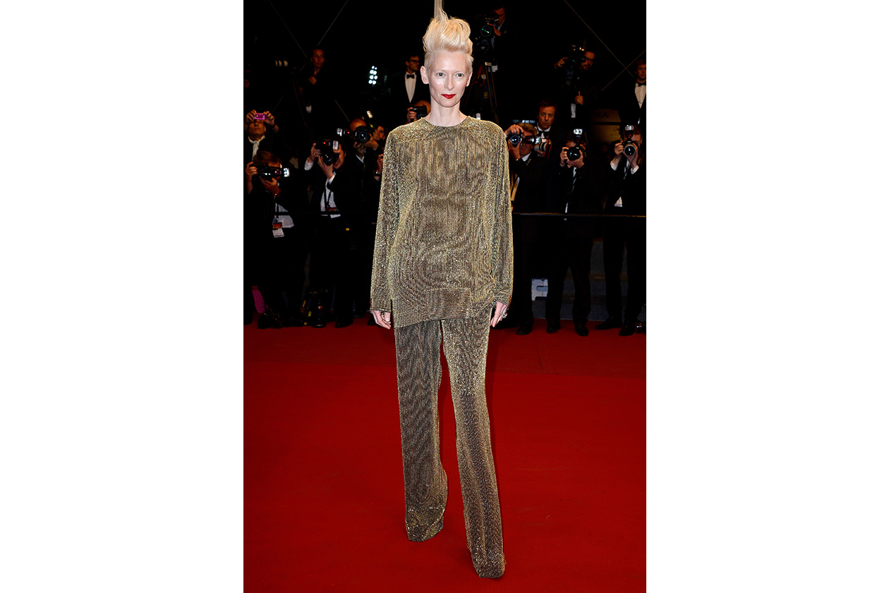 FASHION Tilda Swinton haider ackermann cannes premiere