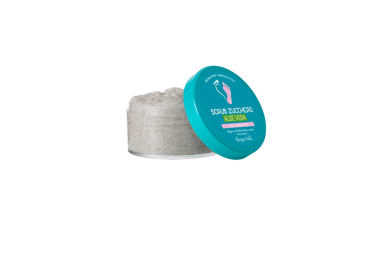 Beauty Piedi perfetti pedicure Bottega Verde Scrub Zucchero Aloe Vera piedi