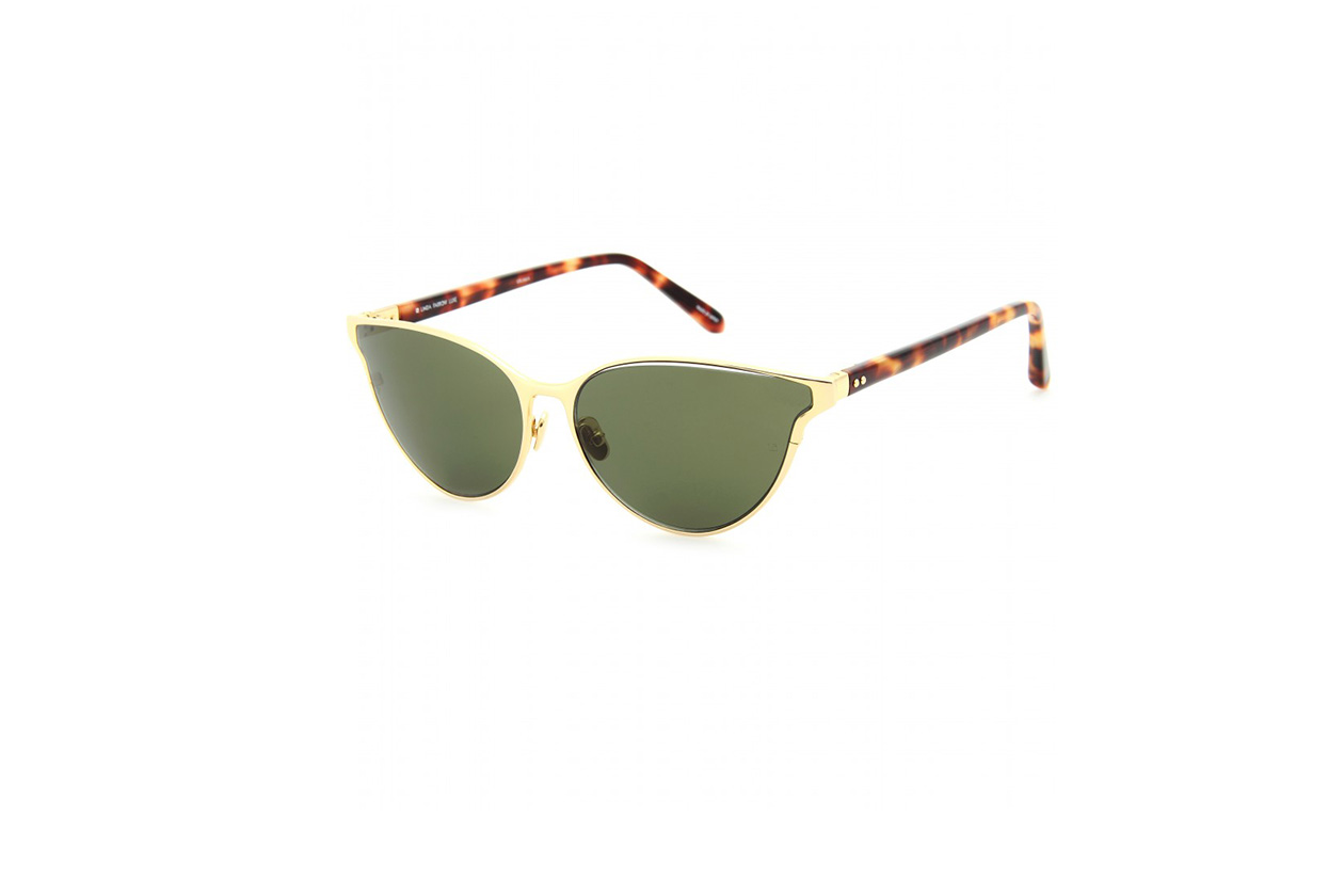 FASHION OCCHI DI GATTO linda farrow mytheresa CAT EYE SUNGLASSES STANDARD