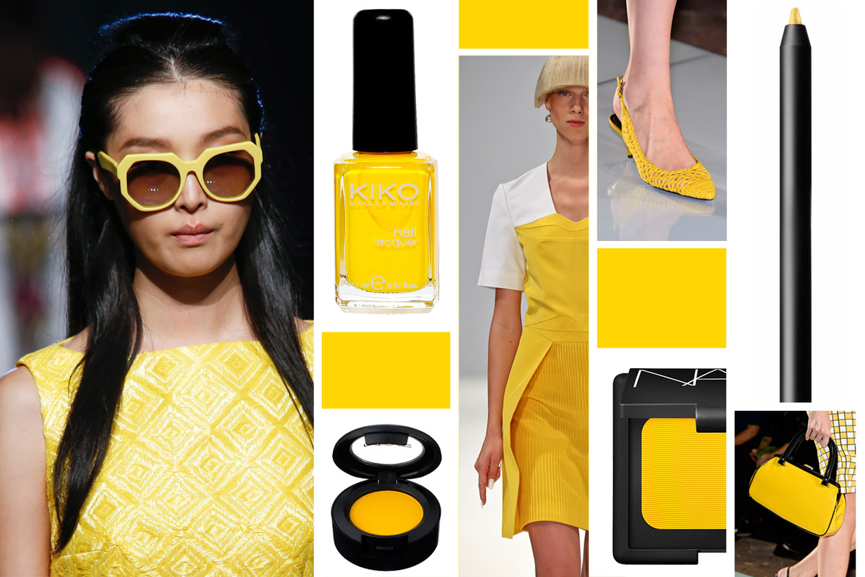 Giallo Fresia è il colore della primavera 2014 secondo Pantone. Gli abbinamenti beauty&fashion di Grazia.IT
