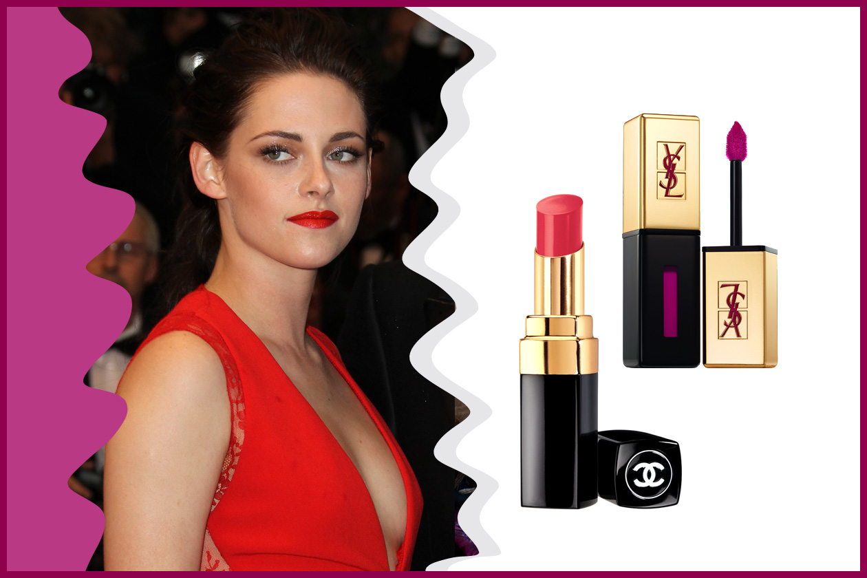 Hot lips per Kirsten Stewart (Chanel e Yves Saint Laurent)