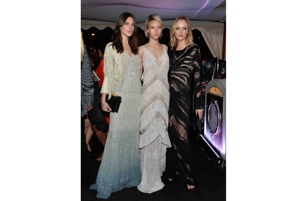 Jacquelyn Jablonski, Sasha Luss, Daria Strokous all in Roberto Cavalli