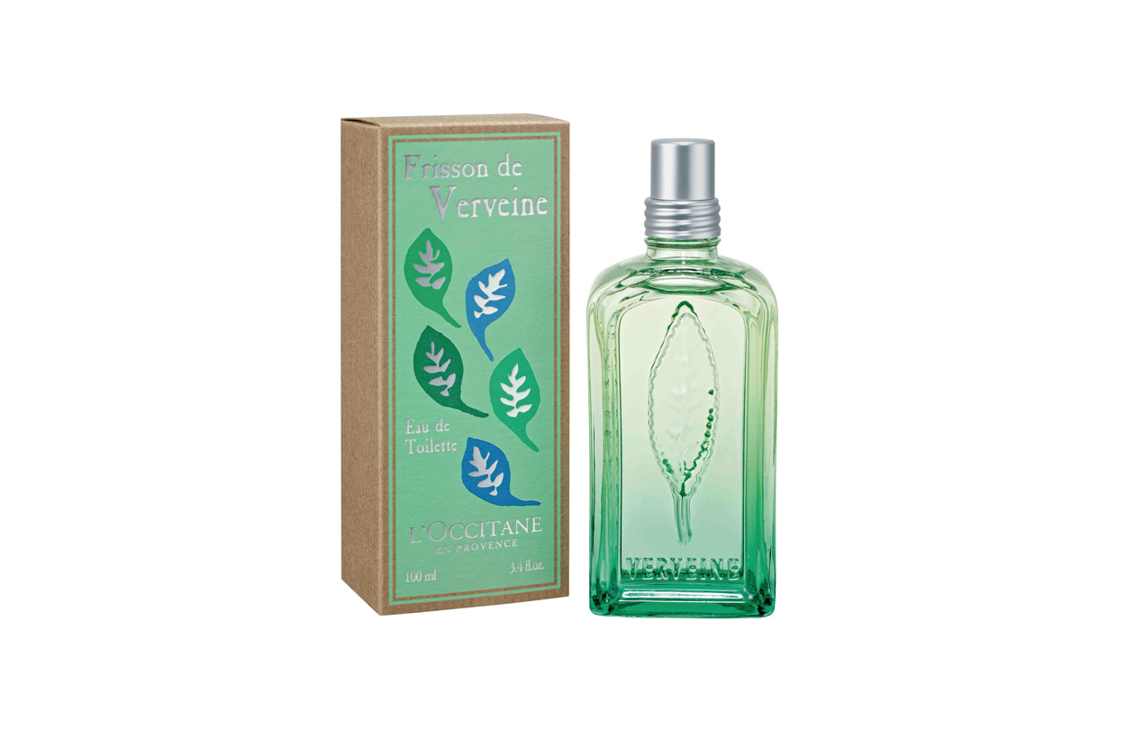 La fragranza unisex Frisson de Verveine di L’Occitane è il regalo di un fresco sollievo nelle giornate più calde e soleggiate