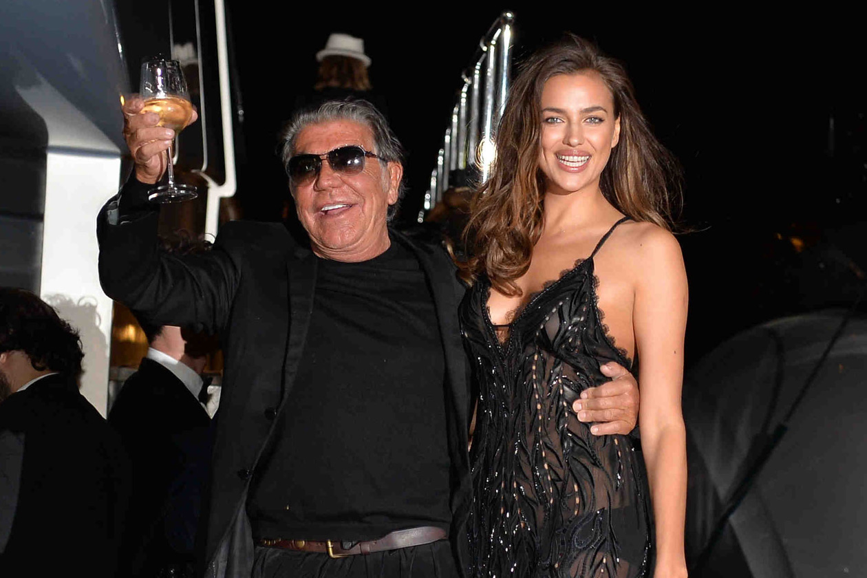 Roberto Cavalli, Irina Shayk in Roberto Cavalli