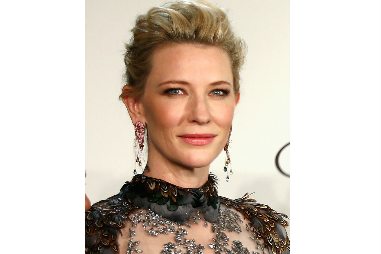 Perfetto l’incarnato di Cate Blanchett