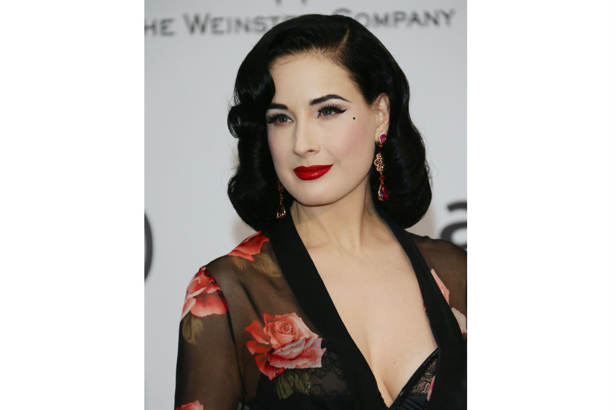 Sempre intenso per Dita Von Teese