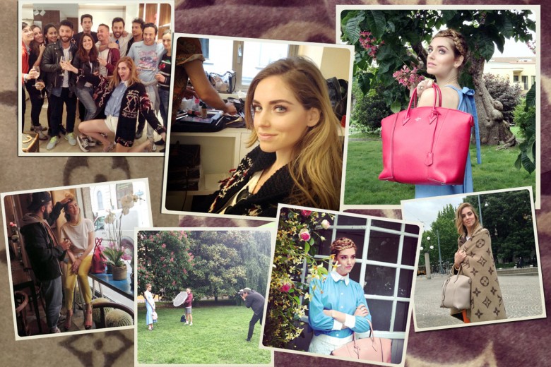 Un giorno con Chiara Ferragni e la nuova it-bag Louis Vuitton