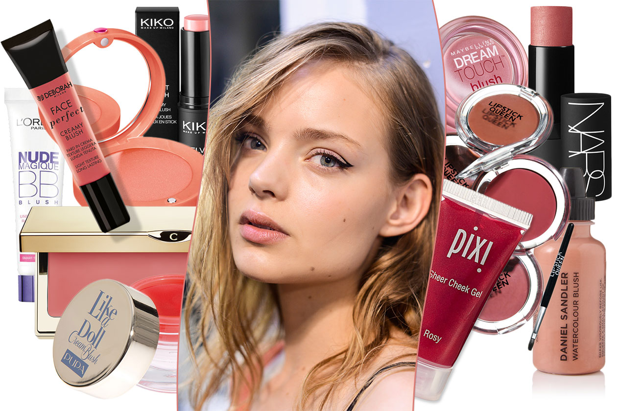 Blush in crema per guance a effetto bonne mine