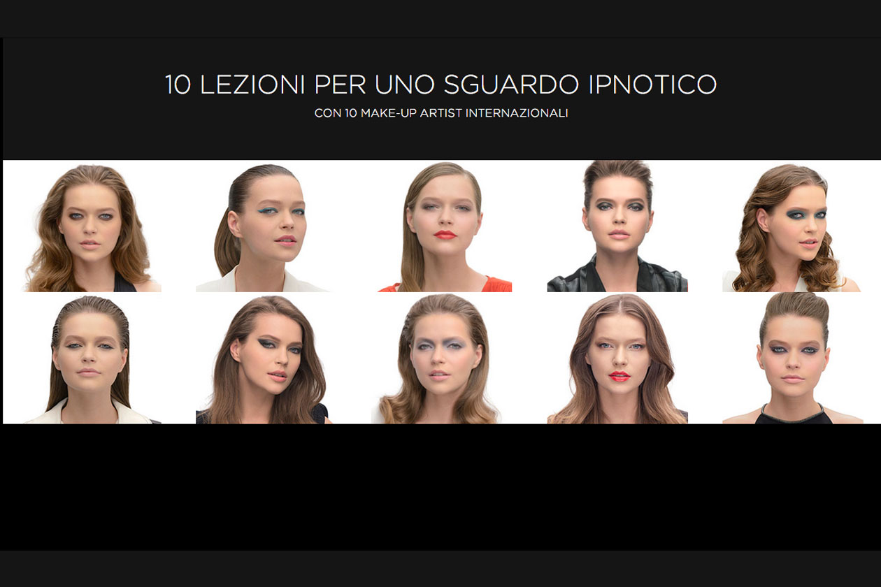 Lancôme: scopri i make up tutorial creati per i 10 anni di Hypnôse