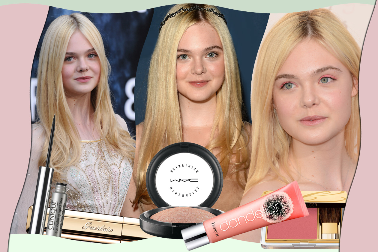 Elle Fanning beauty look: labbra rosate e make up delicato