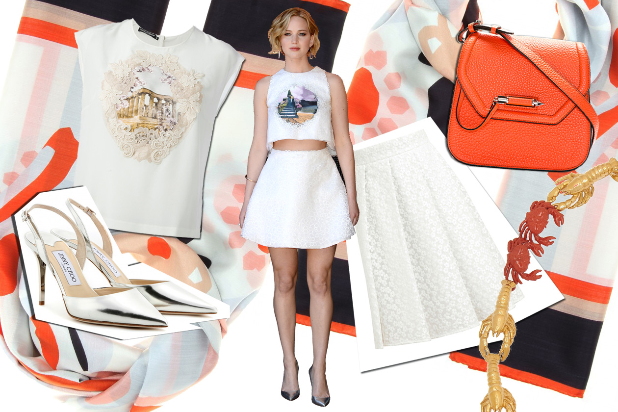 Copia il look di Jennifer Lawrence