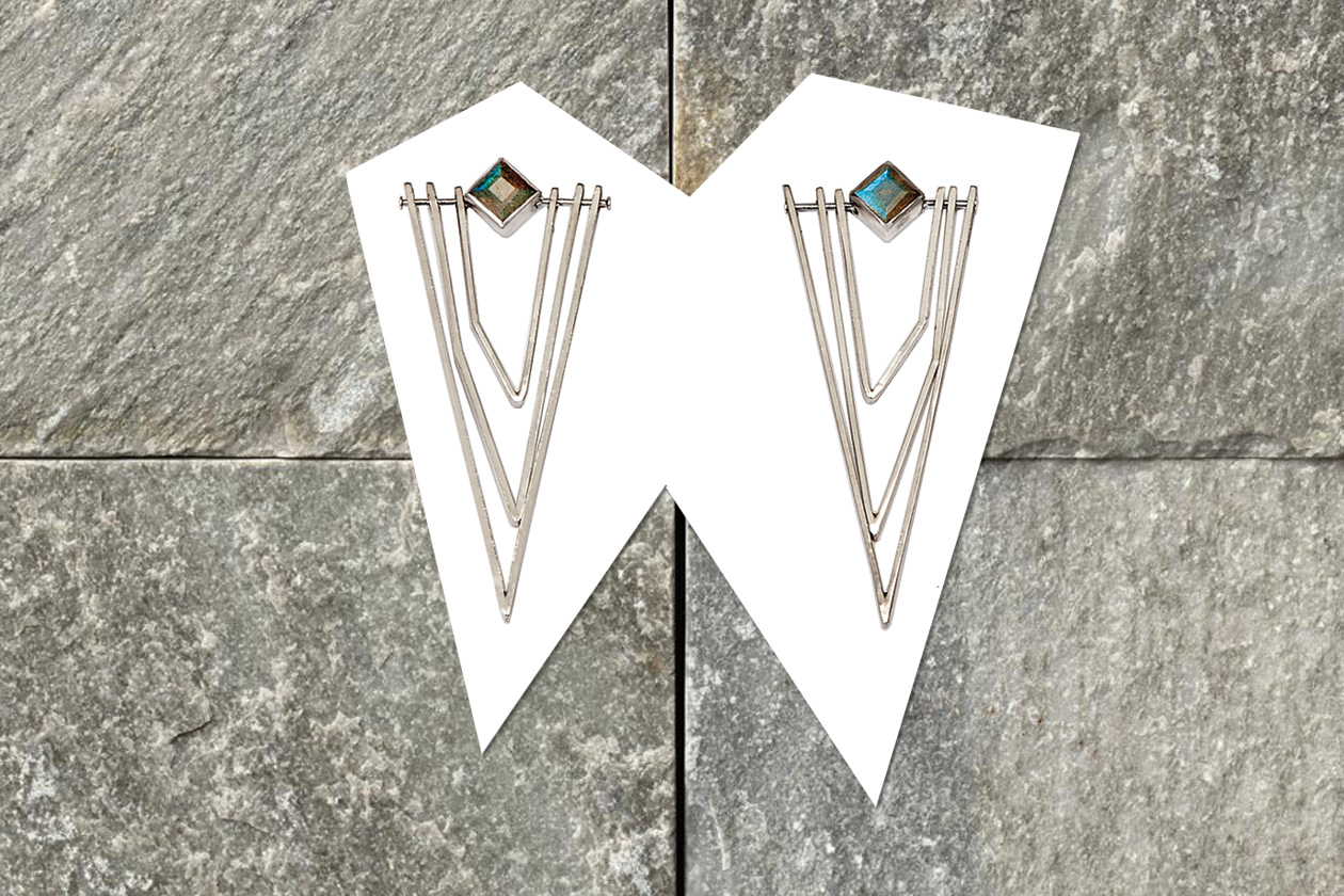 Cascade earrings