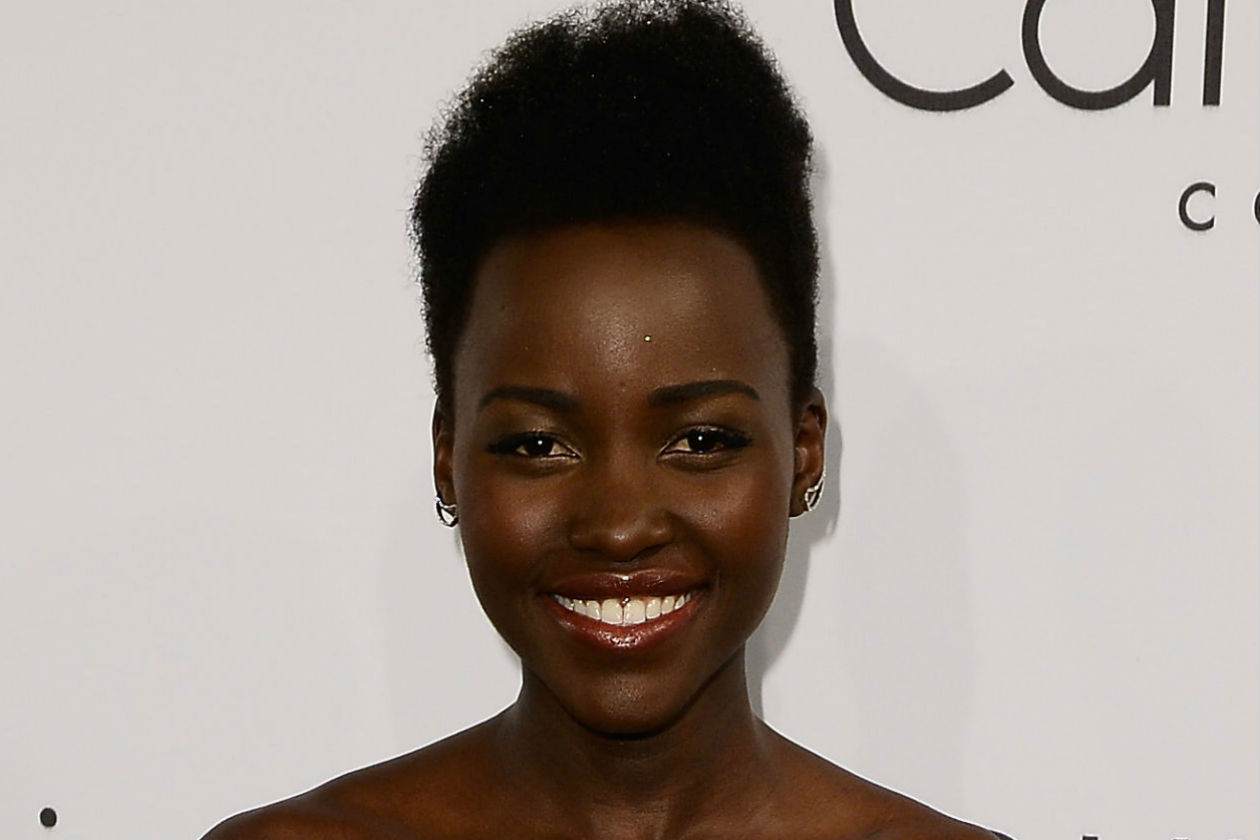 Arancione extra shimmer per Lupita Nyong’o