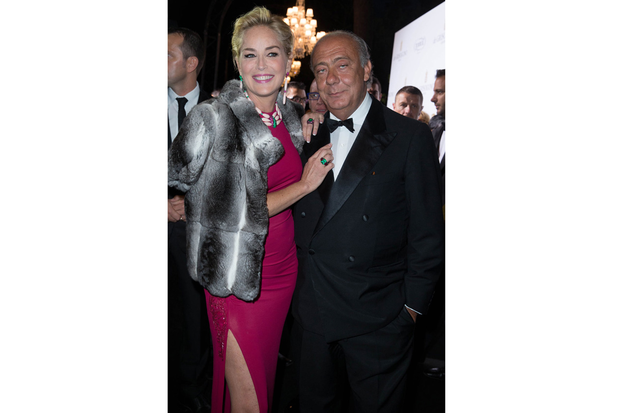 sharon stone e fawaz