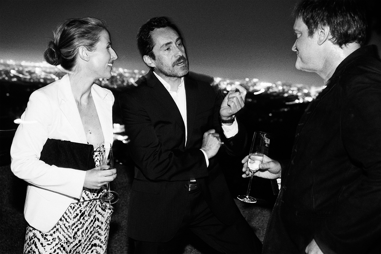 A16 Stefanie Sherk, Demian Bichir and Quentin Tarantino