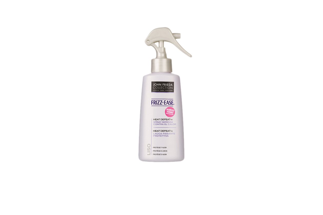 BEAUTY Abbie Cornish John Frieda Frizz Ease Heat Defeat Styling Spray Protettivo