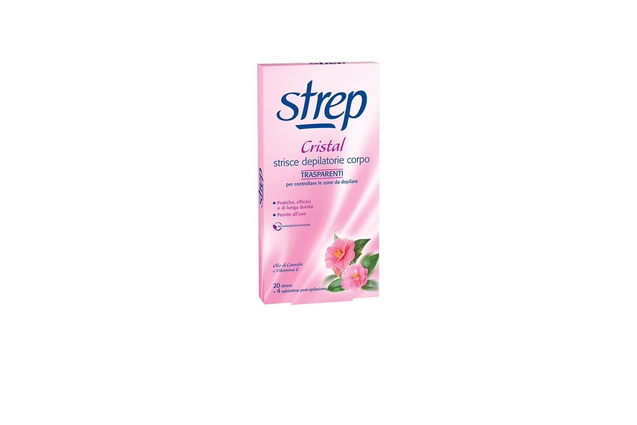 BEAUTY depilazione ceretta e strisce 66554 strisce corpo cristal