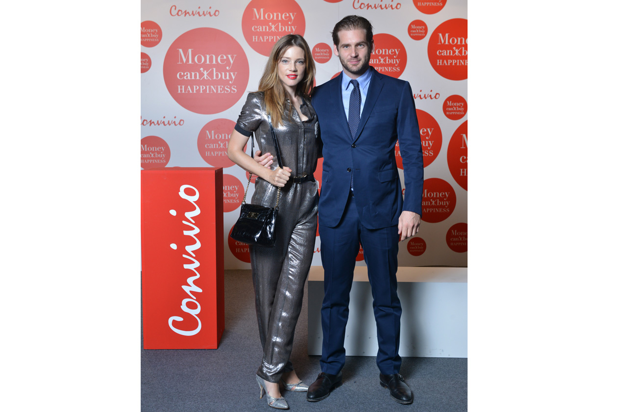 Gaia Trussardi e Tomaso Trussardi