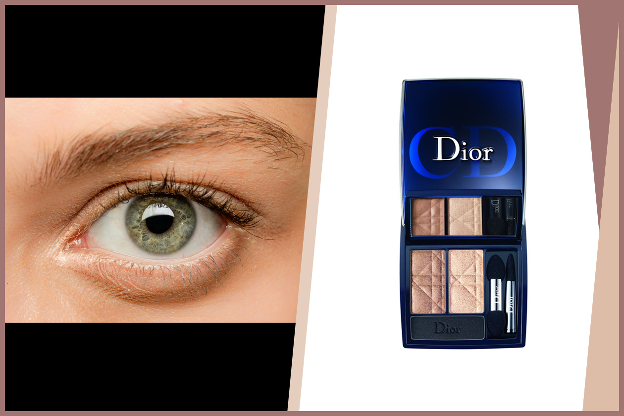 NUDE: per un make up il più naturale possibile. Unica variante concessa: un velo di polvere nera sfumata sulla palpebra mobile (John Richmond – Dior)