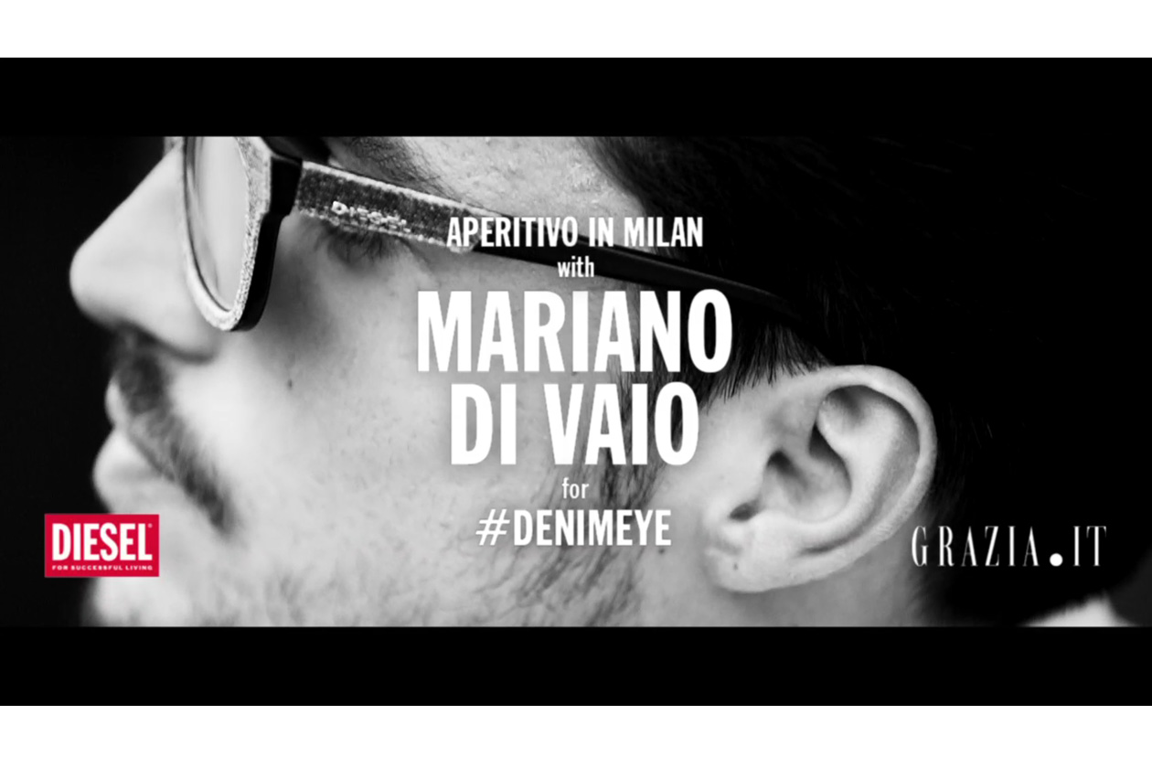 L’aperitivo in città con Mariano Di Vaio e Diesel #DENIMEYE