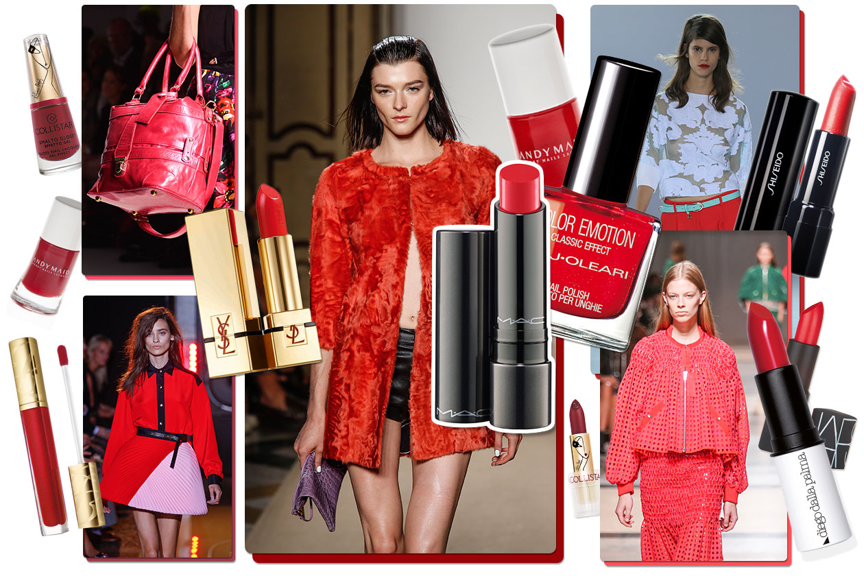Make up rosso Cayenne: gli abbinamenti beauty&fashion di Grazia.IT