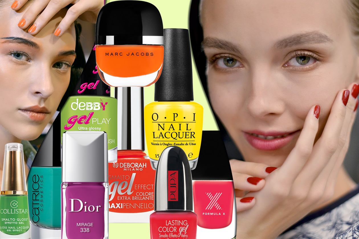 Smalti estivi brillanti: la manicure si accende di nuance luminose