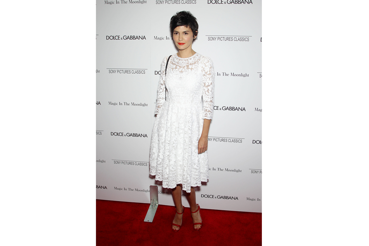 Audrey Tautou ‘Magic in the Moonlight’ NY Premiere July 17 2014