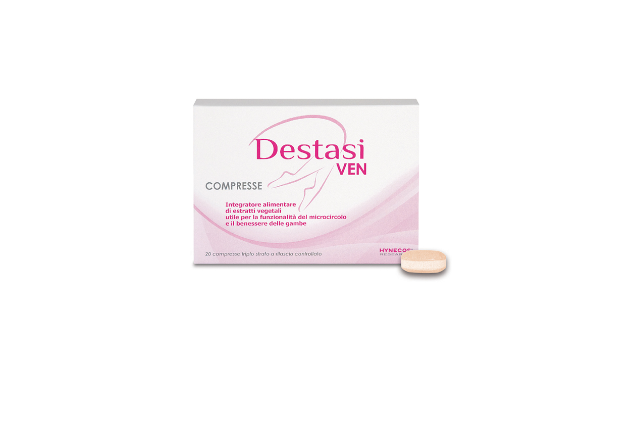 BEAUTY Gambe leggere destasi compresse e pastiglia