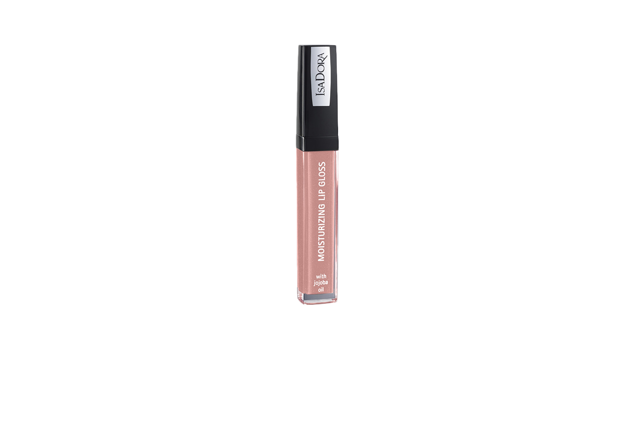 BEAUTY Nicola Peltz beauty Isadora Labbra Moisturizing Lip Gloss Mocca Pink