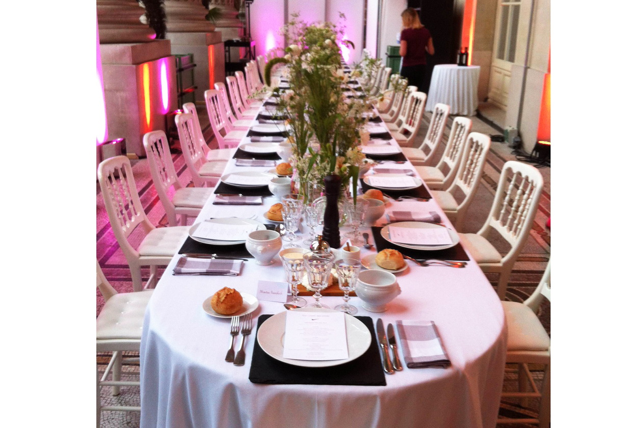 Cenetta al Grand Palais