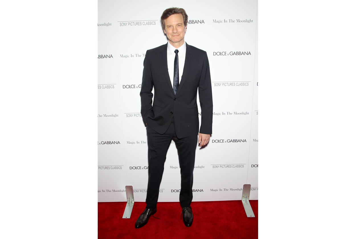 Colin Firth ‘Magic in the Moonlight’ NY Premiere July 17 2014