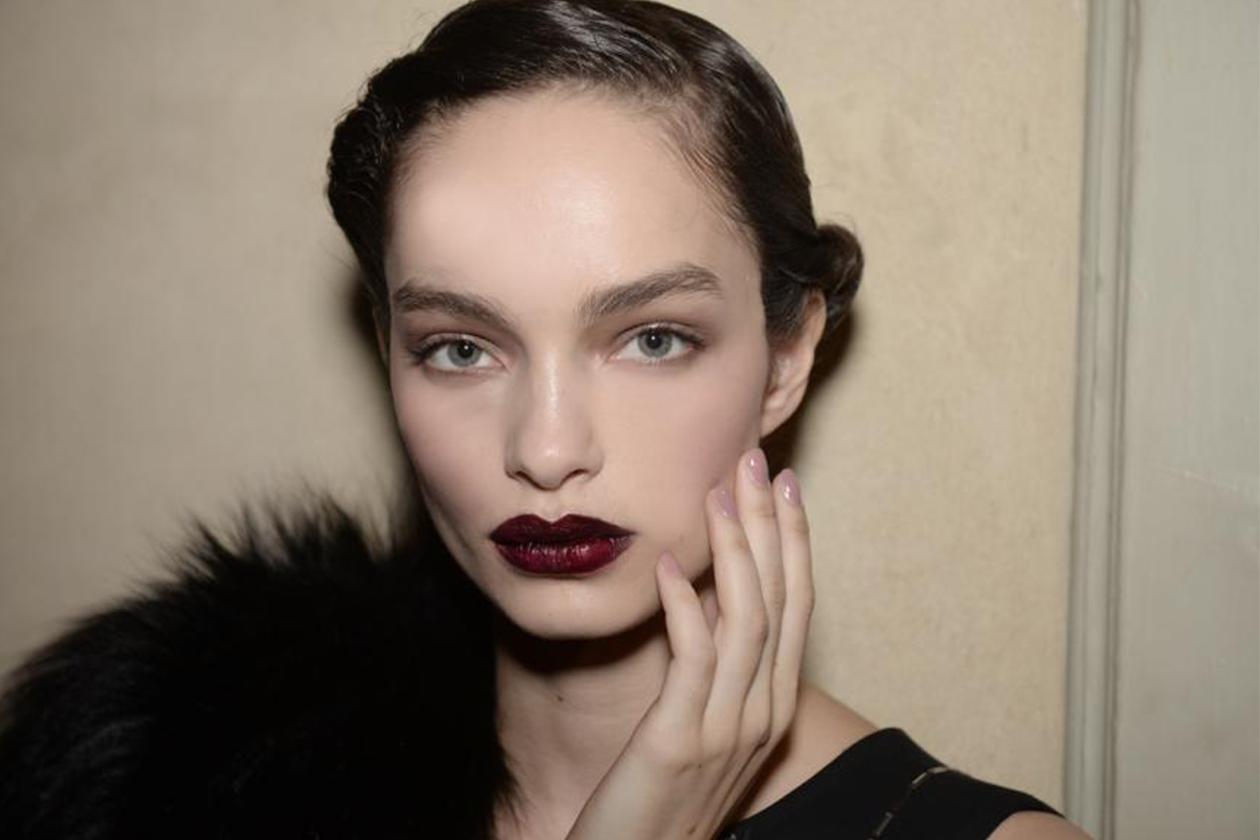 DARK LIPS &NAILS: ispirazione dai pittori “en plein air” per Angelo Marani