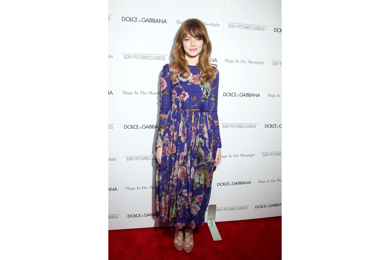 Emma Stone ‘Magic in the Moonlight’ NY Premiere July 17 2014